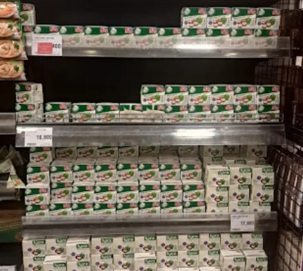 Coconut products and groceries